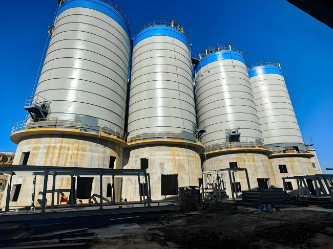 白城骨料钢板仓