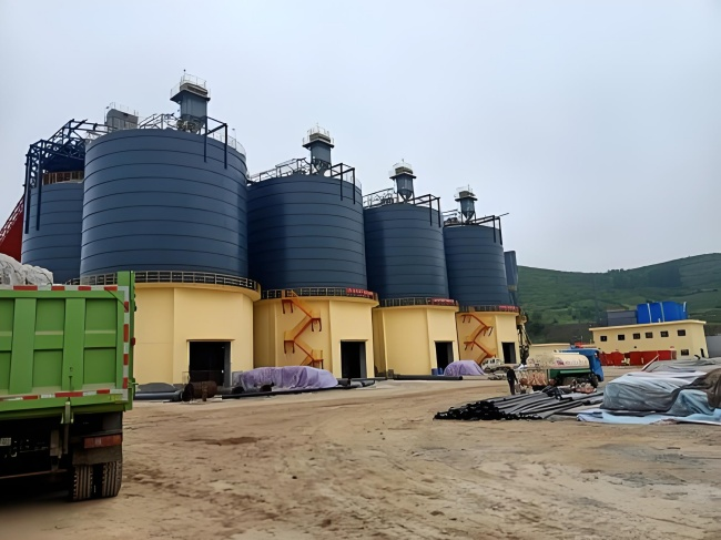 白城大型骨料仓